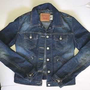 Levi’s Jean Jacket Denim Medium Wash Juniors S